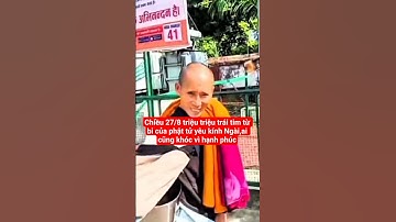 chiều 27/8 triệu triệu trái tim từ bi,ai cũng khóc khi thấy Ngài#shortvideo #suminhtue