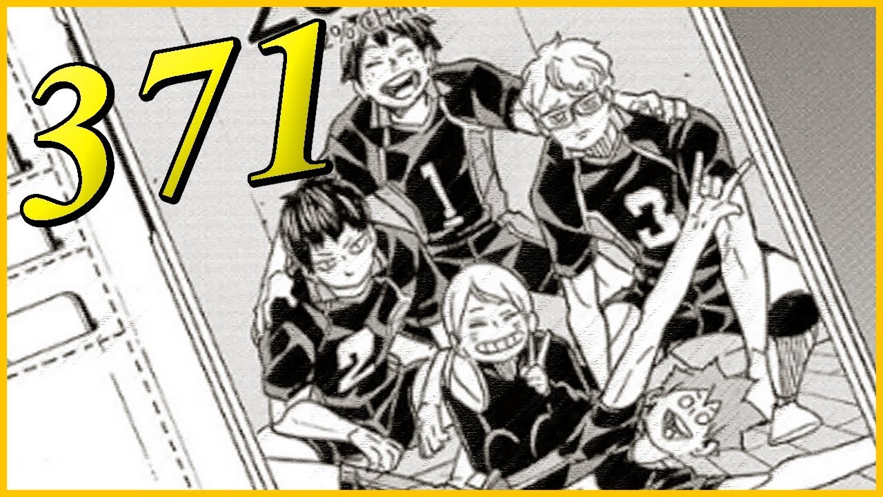 Haikyu Chapter 371 Live Reaction A Helping Hand From The Great King ハイキュー Youtube