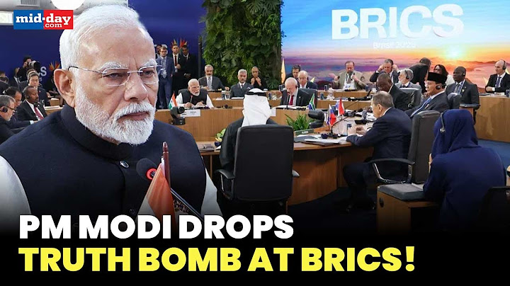 PM Narendra Modi Delivers a Powerful Speech at the 17th BRICS Summit 2025; Mentions Pahalgam Attack