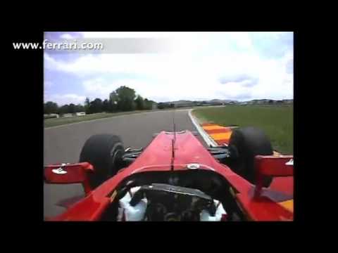 OnBoard Helmet-Cam with Alonso in Ferrari F10 At F...
