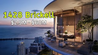 INSIDE 1428 BRICKELL! Exquisite Brand New Residences with 80,000+ SF of Amenities in Miami