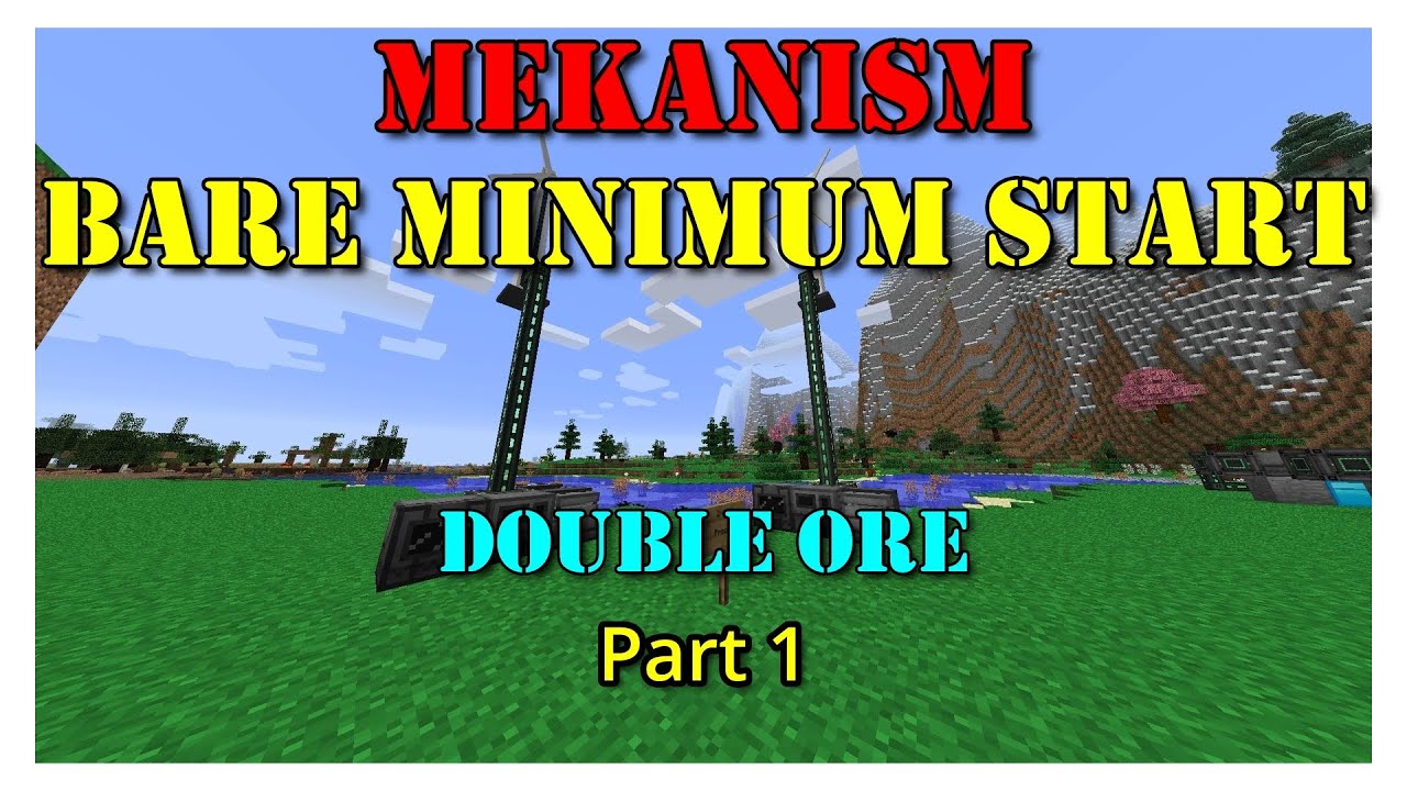 MEKANISM  -Ore Doubling- Minecraft Modding