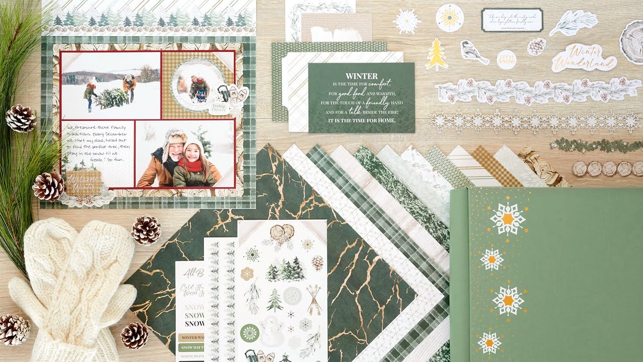 Winter Woods Collection by Creative Memories YouTube