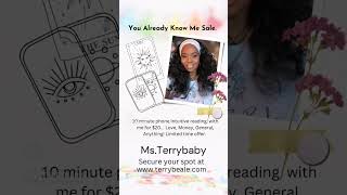 Giveaway! Get to know MsTerrybaby. Psychic Medium