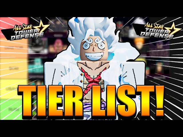 TIER LIST* OS MELHORES PERSONAGENS AÉREOS DO ALL STAR TOWER DEFENSE  ATUALIZADO! ROBLOX!! 