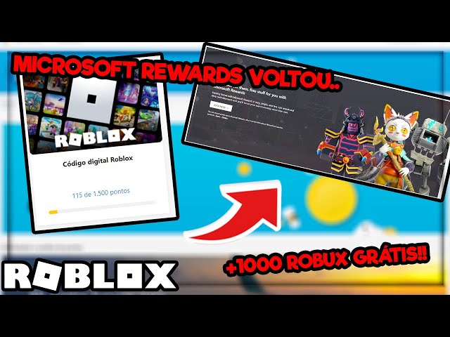 COMO GANHAR 200 ROBUX DE GRAÇA!!(Microsoft rewards) 