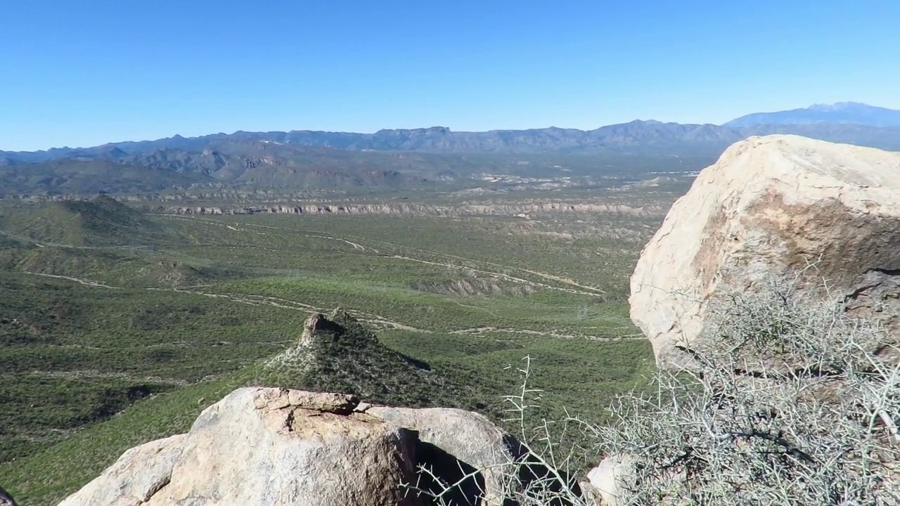 20170310 Klondike Mountain summit panorama YouTube