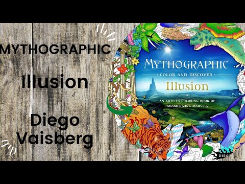 Mythographic Color and Discover: Odyssey #Coloring book flip through # adultcoloring 