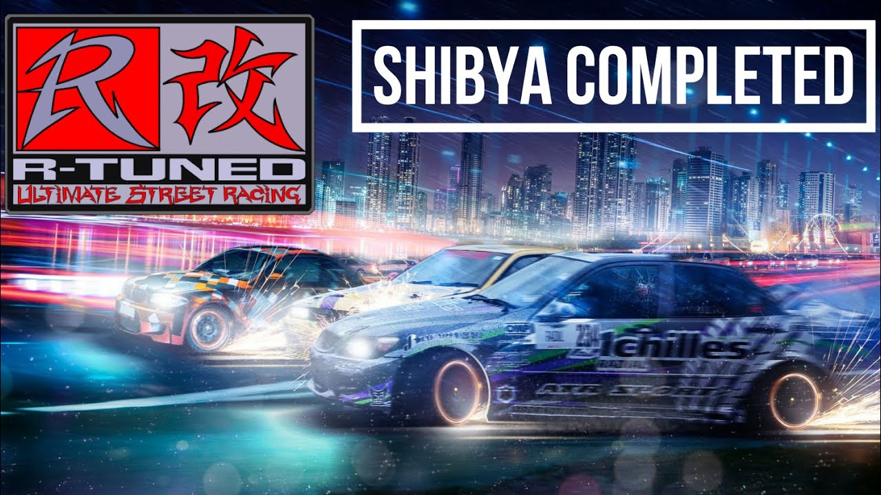Sega's R-Tuned Ultimate Street Racing ARCADE All 1st Place Shibuya!