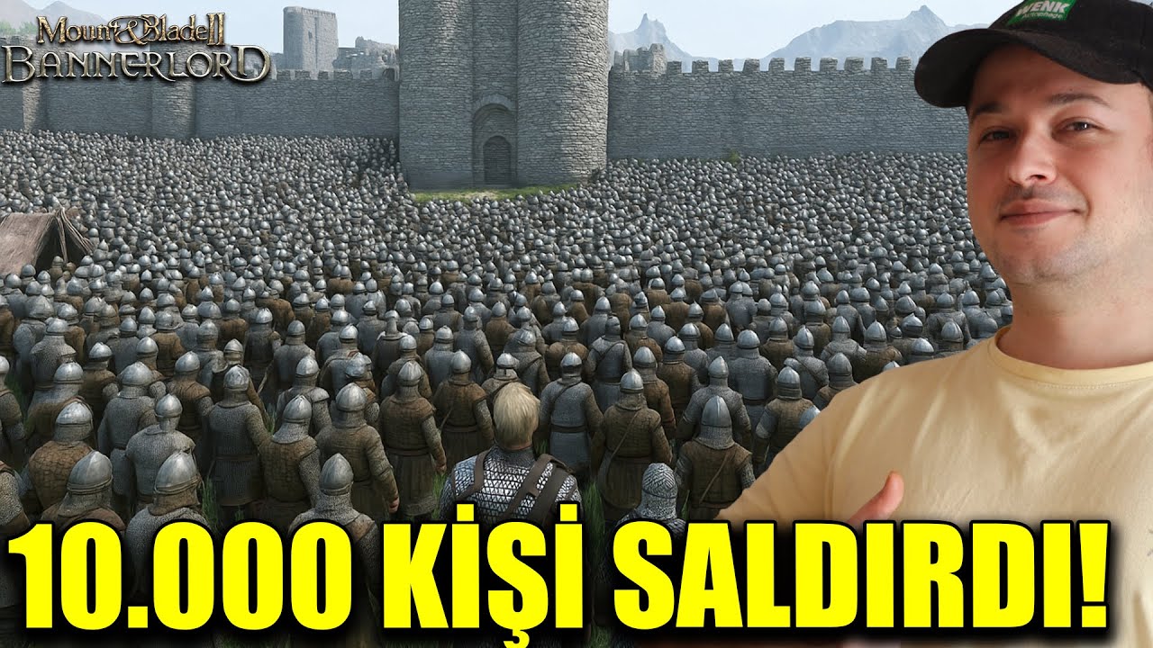 BATI İMPARATORLUĞU TÜM ORDUSUYLA ŞEHRİME SALDIRDI! EFSANE SAVAŞ! Mount And Blade II: Bannerlord #14