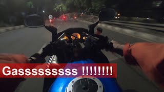 KAWASAKI NINJA 150 RR PELAN ? | ASIKNYA NGEBUT PAKE MOTOR 2 TAK