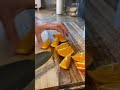 Minneola Tangelos Orange Slices 🔊🍊🎶 #asmr #asmrsounds #fyshorts #sounds #orange #fruit #fruitcutting