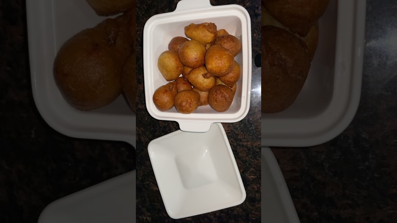 Golden, Crispy, Fluffy Homemade Nigerian Puff Puff 😋 #viralvideo #viralshorts #trending #food