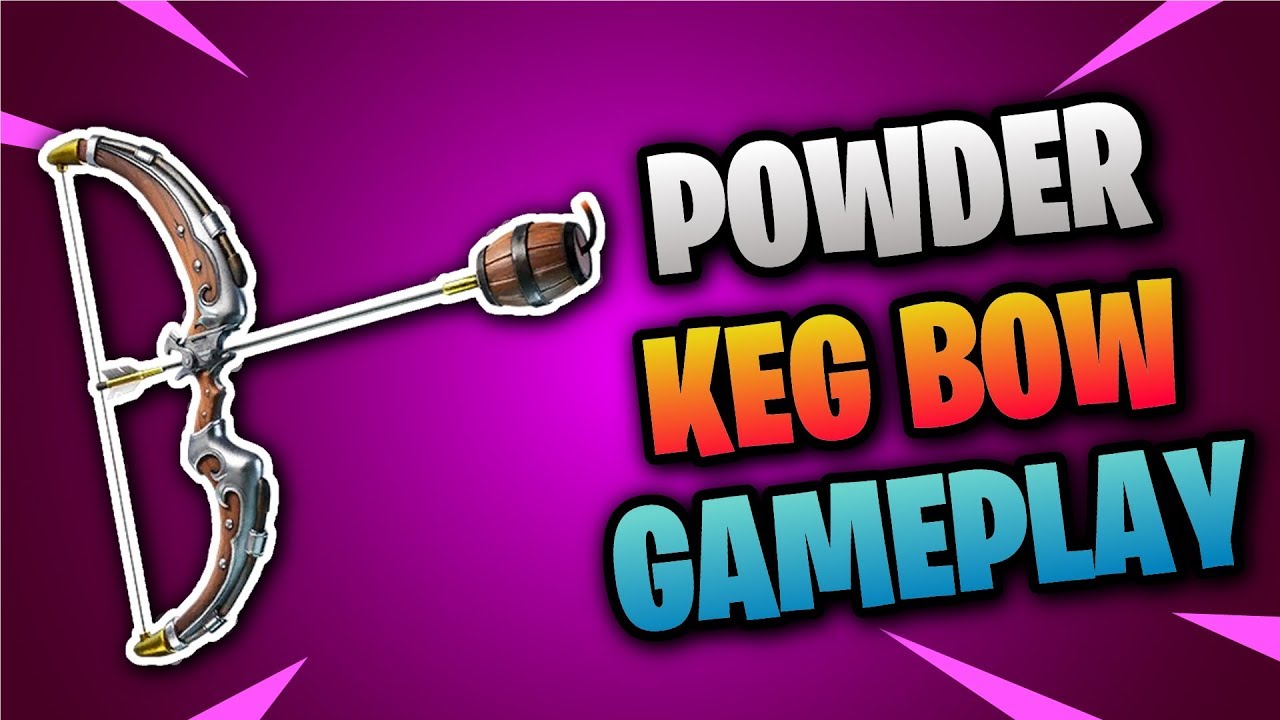 Fortnite Stw: Powder Keg Bow Gameplay