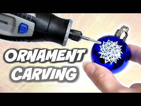 ORNAMENT CARVING with a Dremel Lite