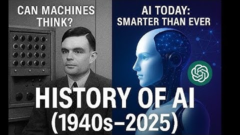 The Complete History of AI: From Turing to ChatGPT (1940s–2025)