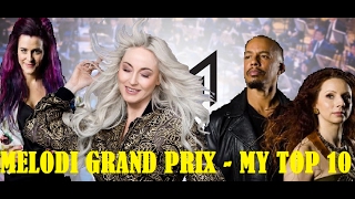 Eurovision Norway  2017: Melodi Grand Prix Top 10