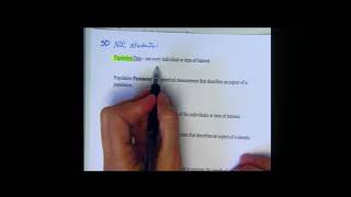 MommaSham Math Statistics Chapter 1.1
