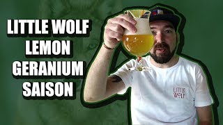 Lemon Geranium Saison? Let's Try It!