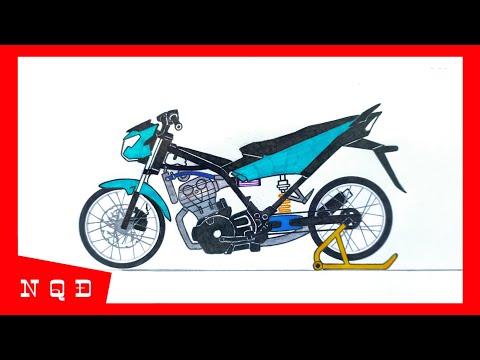 Vẽ Xe Độ || Vẽ Raider - NQĐ