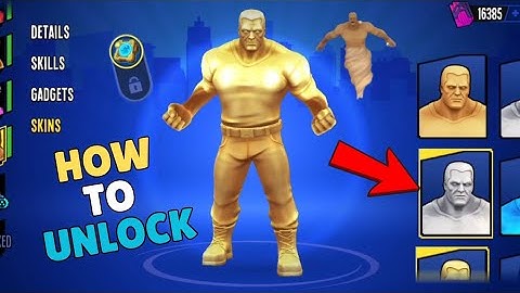 How to unlock sandman character || spider fighter 3 ||