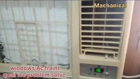 #windows #ac #ice #problem #windows #ice #making #how #many #reason  #refrigerator #evaporator #ice