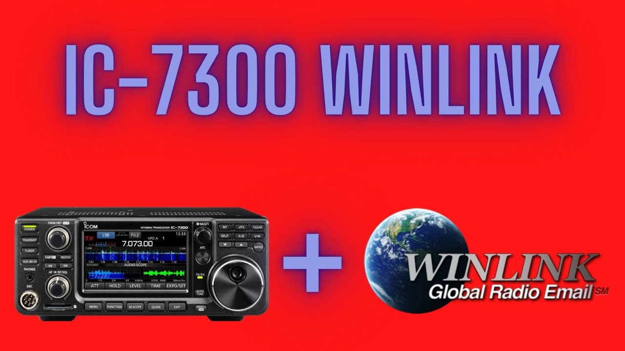Winlink Settings for the Icom IC-7300