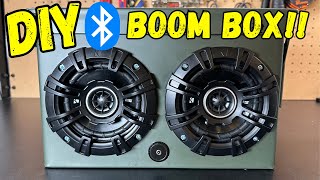 DIY Ammo Can Boom Box With Bluetooth