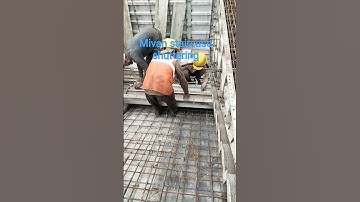#constructioncompanies #civilwork   Mivan staircase shuttering