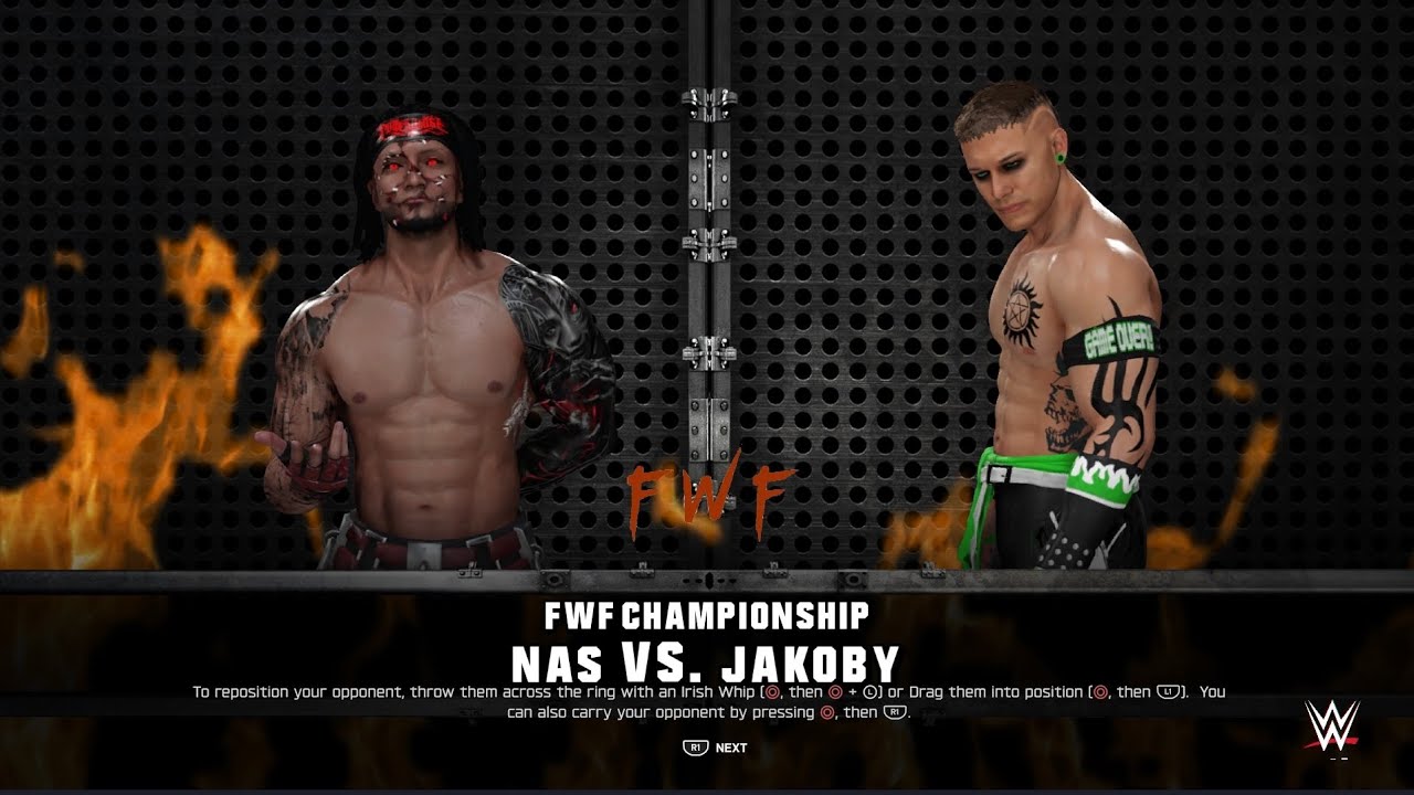 Main event the punisher nas vs the fwf champion foster kid