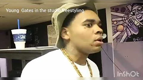 Young Gates freestyling