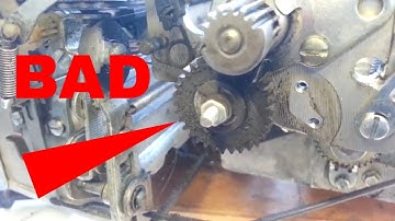 IBM Selectric Typewriter Bad Worn Idler Gear Operational Drive Train