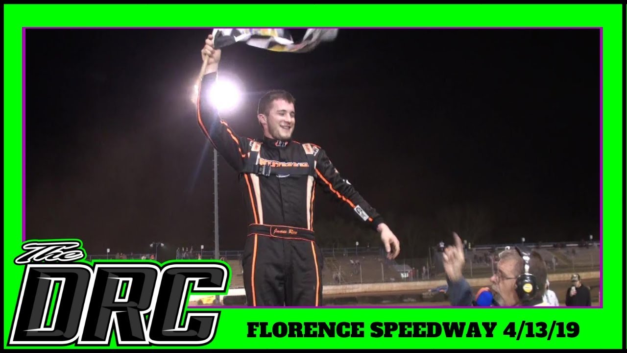 Florence Speedway | 4/13/19 | James Rice - YouTube