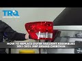 How to Replace Outer Taillight Assemblies 2011-2021 Jeep Grand Cherokee