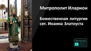 Митрополит Иларион | Прямая трансляция | Божественная литургия свт. Иоанна Златоуста | 28.04.2024