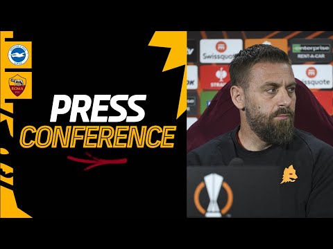 🟨 LIVE 🟥 La conferenza stampa di Daniele De Rossi ed Edoardo Bove alla vigilia di Brighton-Roma