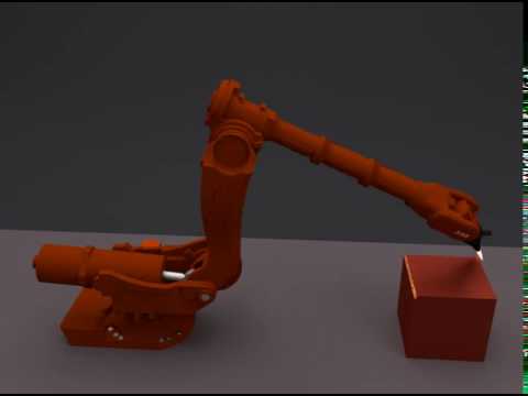 blender industry robot animation
