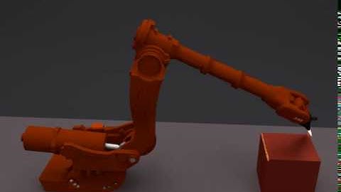 blender industry robot animation