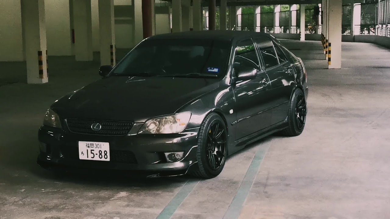 90s Lexus champagne commercial recreation with 15 year old Lexus.