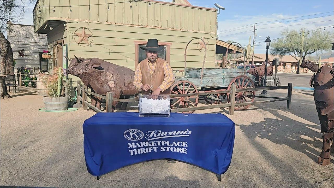 Kiwanis Marketplace in Cave Creek February Raffle Winners & Events