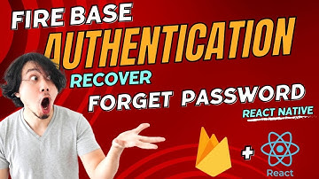forgot Password Reset using React & Firebase | how to reset forgot password in firebase react native
