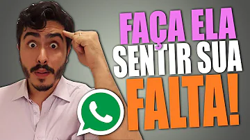 Como sumir e deixar ele sentir minha falta?