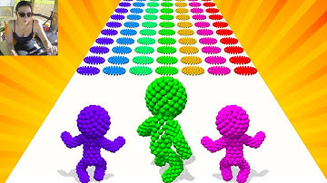 Noob vs pro vs HACKER in Sandman Run#2