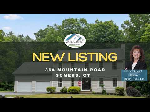 364 Mountain Road, Somers, CT home video tour