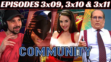 COMMUNITY REACTION - Episodes 3x9, 10 & 11