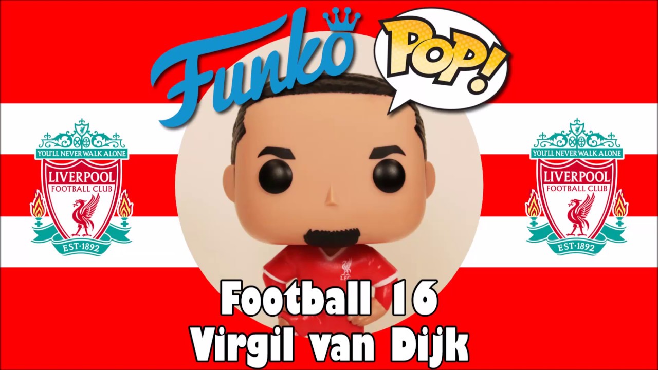 Funko Pop Football Liverpool Virgil Van Dijk Multicolor