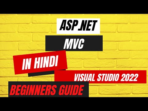 ASP.NET MVC Kya Hai | ASP.NET Core 6 MVC Project using Visual Studio 2022 For Beginners in Hindi