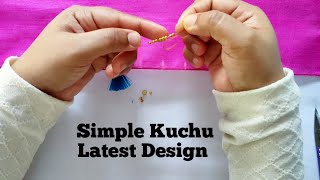 Simple Saree Kuchu /Design251 /how to make simple saree kuchu /ಸೀರೆಕುಚ್ಚು /saree kuchuu/Tassels