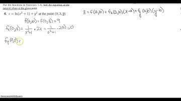 14.3 #4 - Local Linearity and the Differential (Student)
