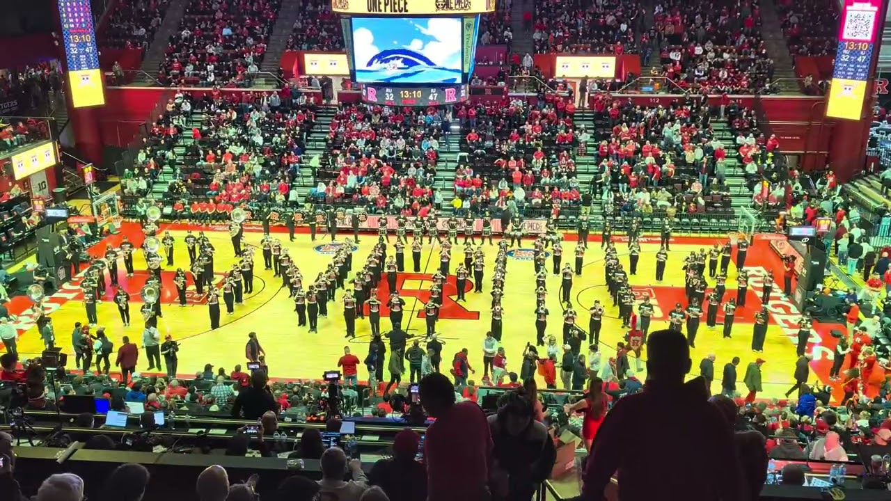 Rutgers Marching Band Nails One Piece Theme Song, 